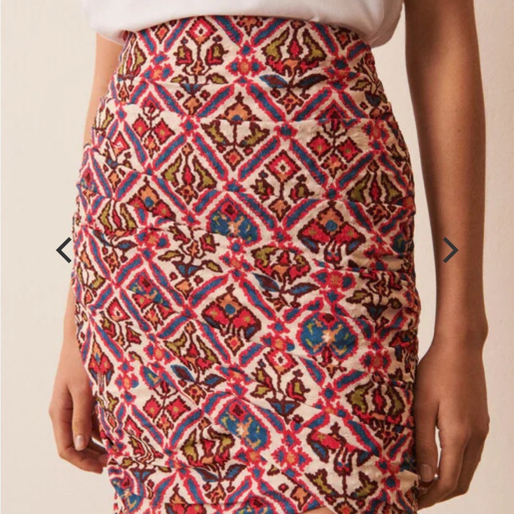 Colorful Patterned Ba&sh Women's Skirt